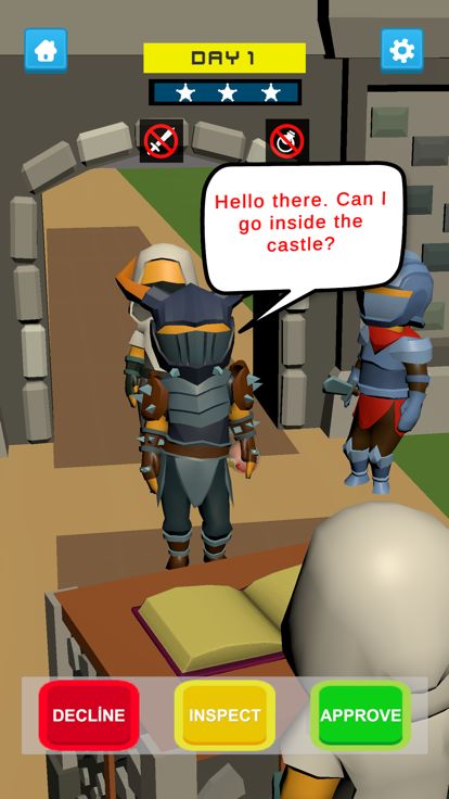 Castle Door Guard游戏截图