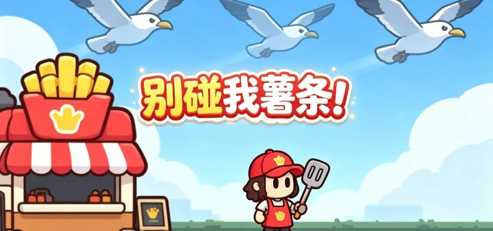 别碰我薯条！ 封面