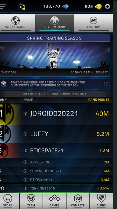 MLB Tap Sports Baseball 2021游戏截图