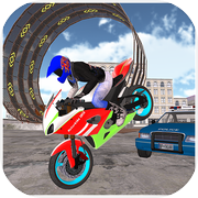 不可能的自行车攻击：警察城市警察追逐icon