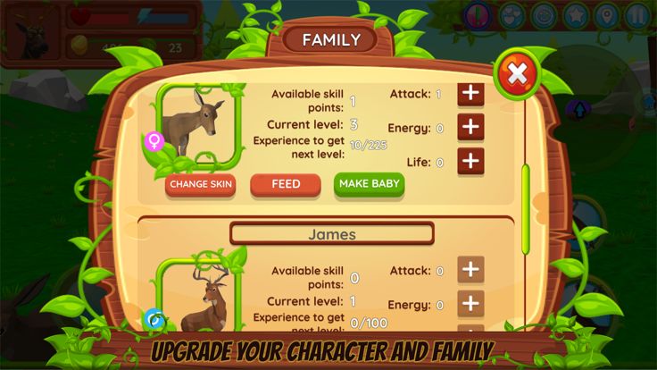 Deer Simulator - Animal Family游戏截图