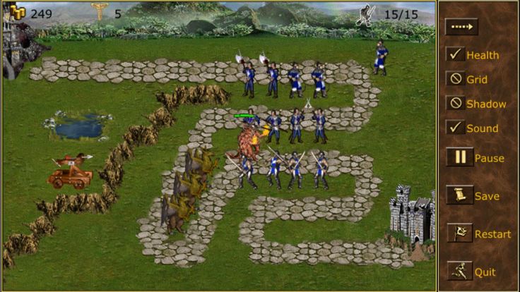 塔防游戏之英雄无敌游戏截图