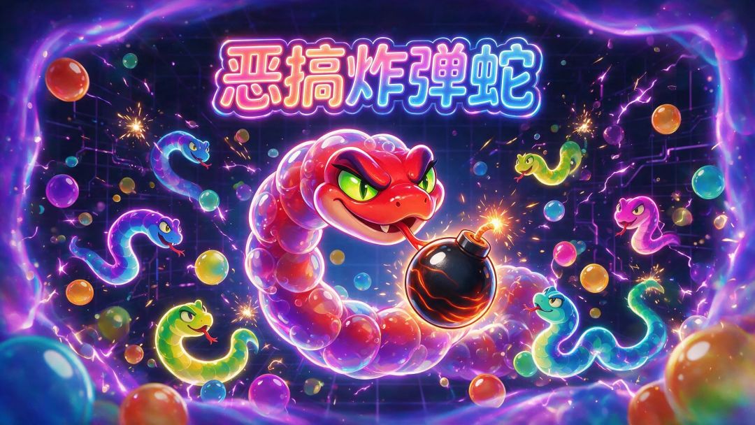 恶搞炸弹蛇游戏截图