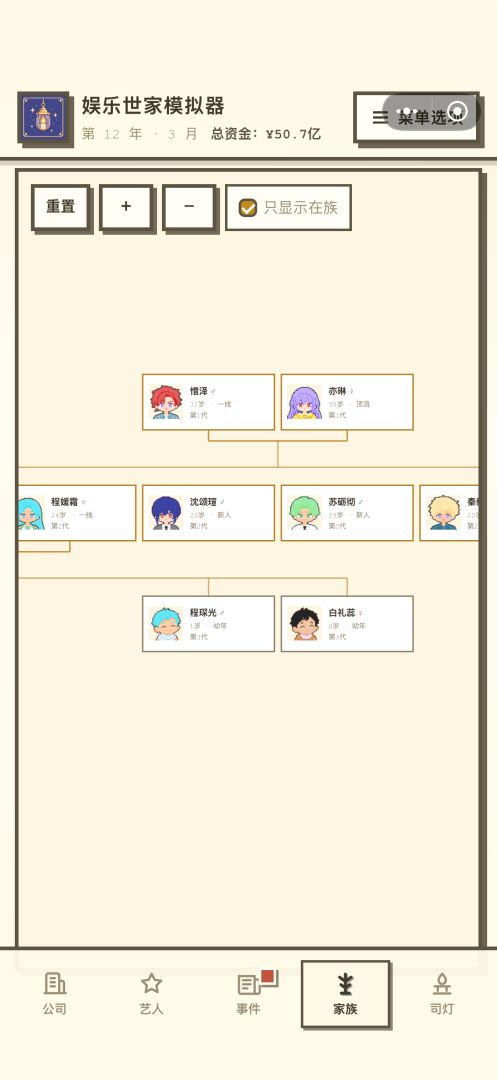 娱乐世家模拟器游戏截图