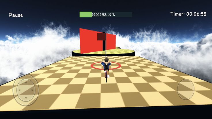 Obby Roblox But On A Bike游戏截图