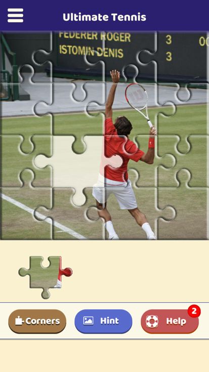 Ultimate Tennis Puzzle游戏截图