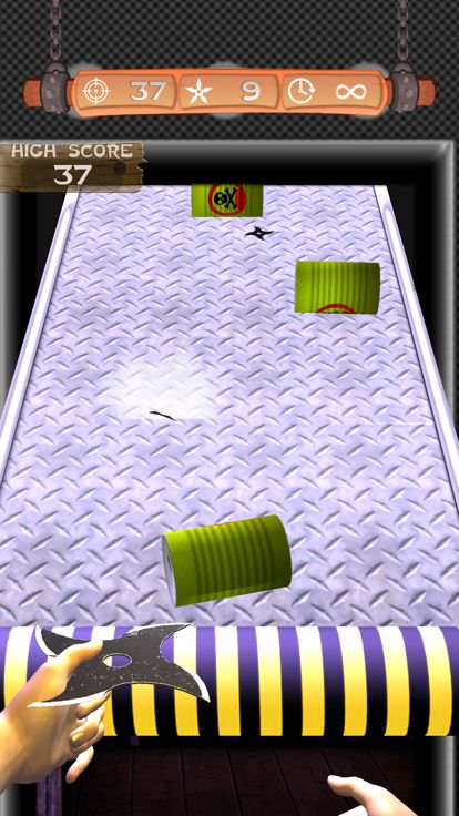 Ninja Shuriken Hit & Knockdown游戏截图