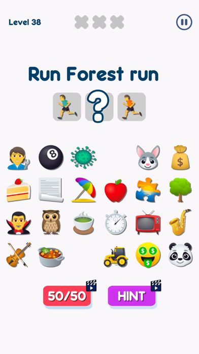 表情符号猜猜乐 (Emoji Guess Puzzle)游戏截图