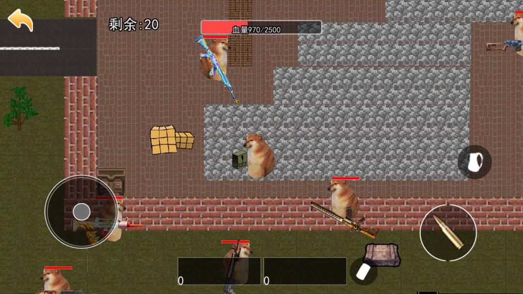 地铁仓库吃鸡游戏截图