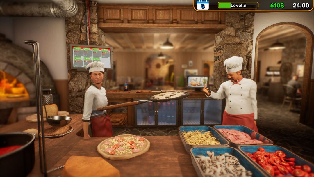 Pizza House Simulator🍕游戏截图