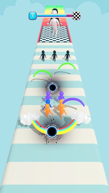 Rainbow Stack 3D游戏截图