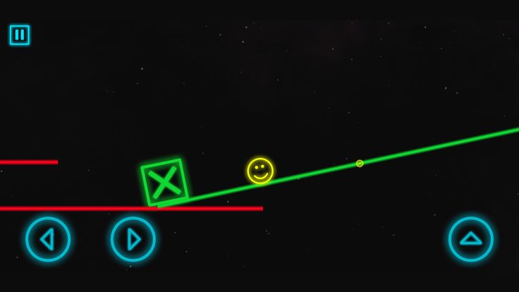 Neon Yellow Ball游戏截图