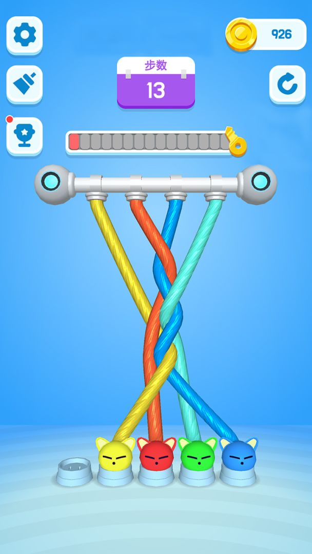 绳子解谜游戏截图