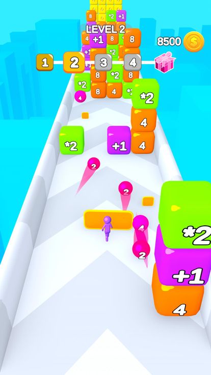 Bouncing Balls 2048游戏截图