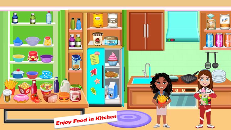 我的假装房子和家庭住宅游戏截图