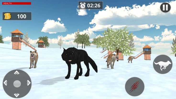 Wolf Simulator: Animal Hunting游戏截图