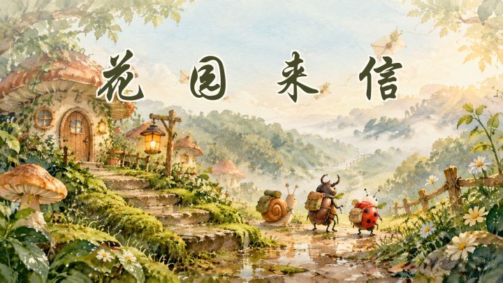 花园来信 封面