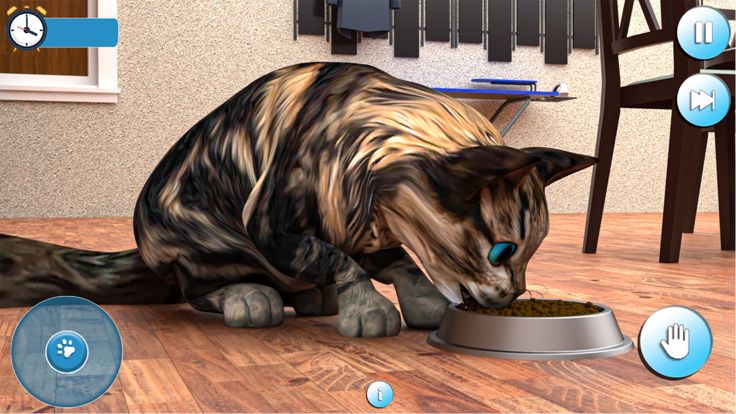怀孕的猫和可爱的小猫游戏游戏截图