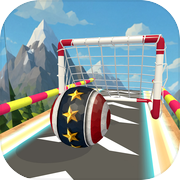 Rolling Ball Runner Sky Goalicon