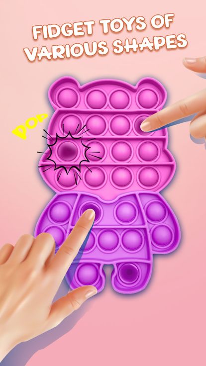 Fidget Toys Pop It Games 3D游戏截图