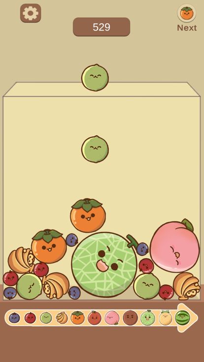 Watermelon Fruit Drop游戏截图