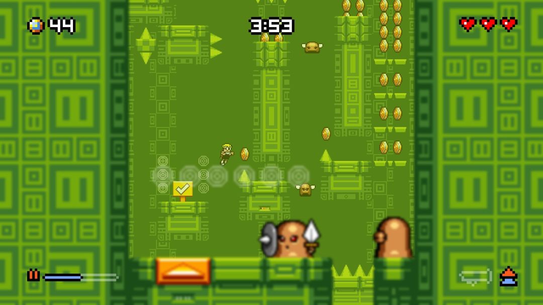 Mutant Mudds Super Challenge游戏截图
