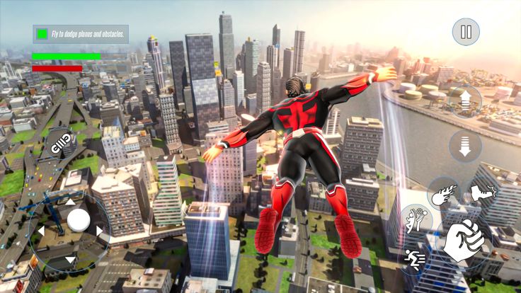 Mighty Rope Hero vs Monster 3D游戏截图