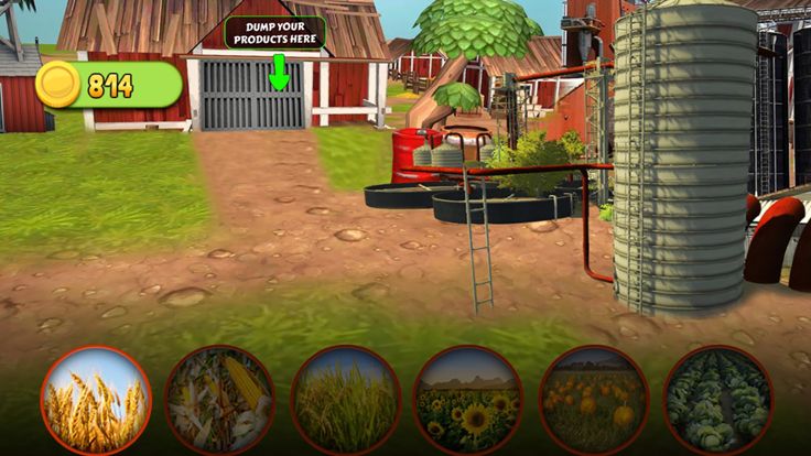 我的农场: 犁和收获游戏截图