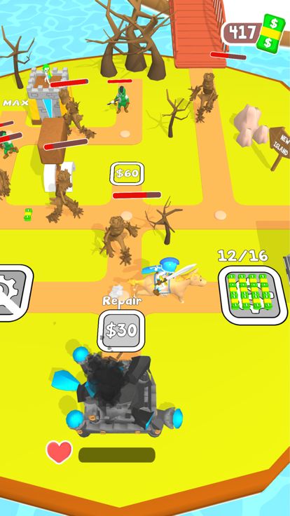 Swipe Defense游戏截图