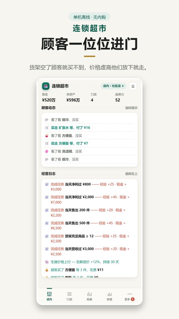 连锁超市游戏截图