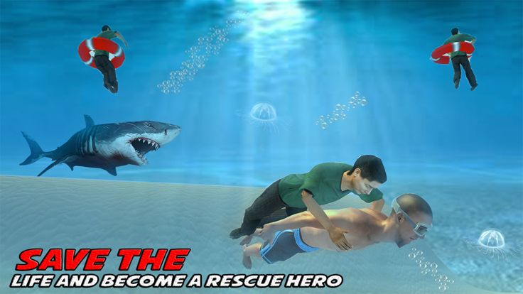 Rescue the beach lovers Game游戏截图