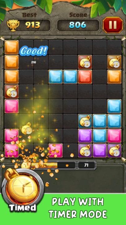 Block Blast : Puzzle Jewel游戏截图