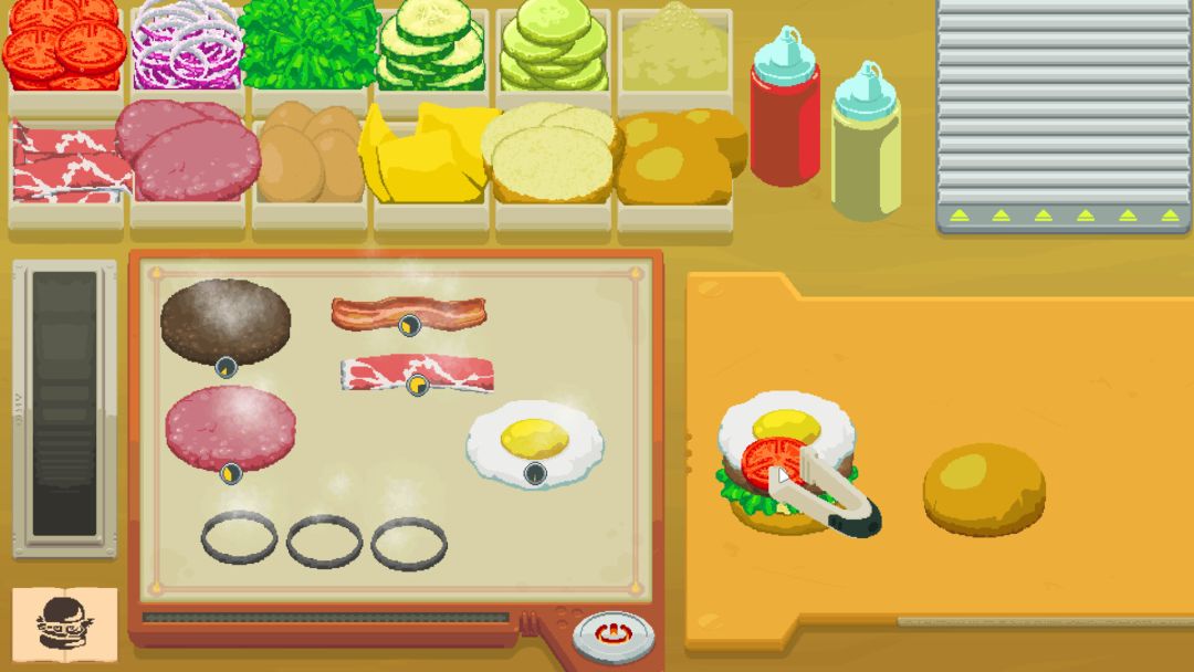 Galaxy Burger游戏截图