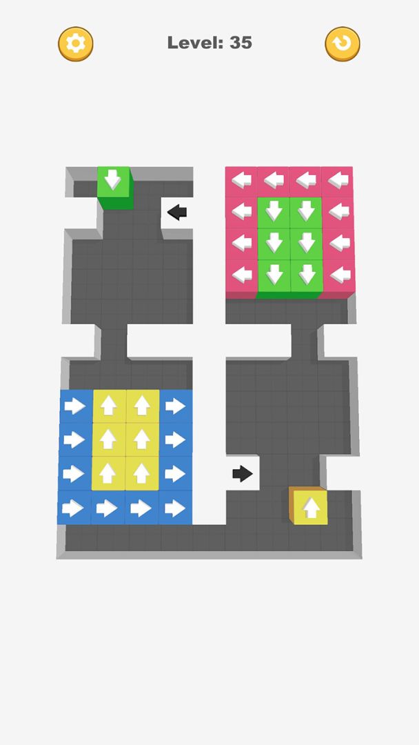 推开那个方块游戏截图
