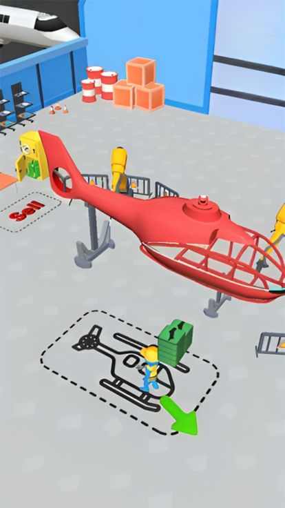 Idle Aircraft Builder Tycoon游戏截图