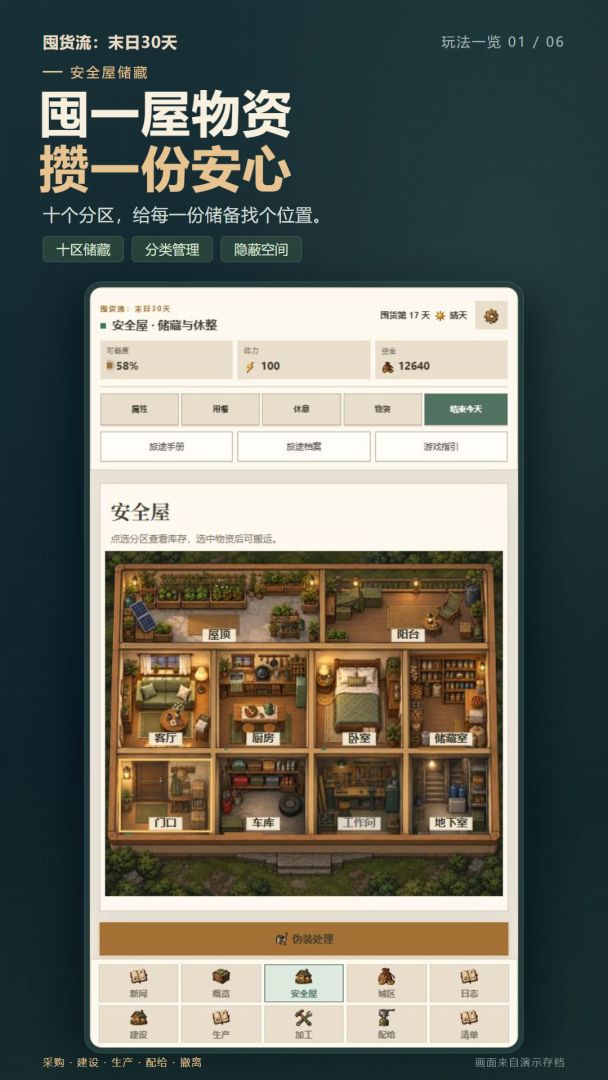 囤货流：末日30天游戏截图