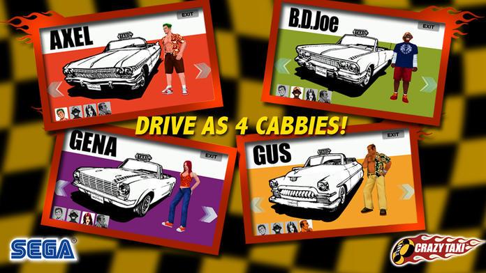 Crazy Taxi 疯狂出租车游戏截图