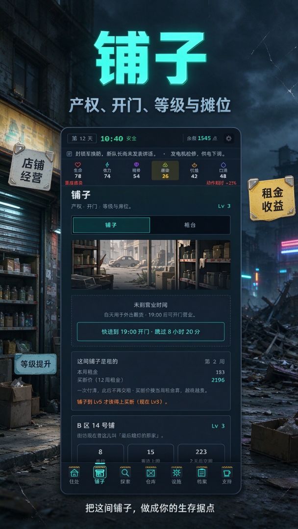 末日小卖部,货都是搜回来的游戏截图