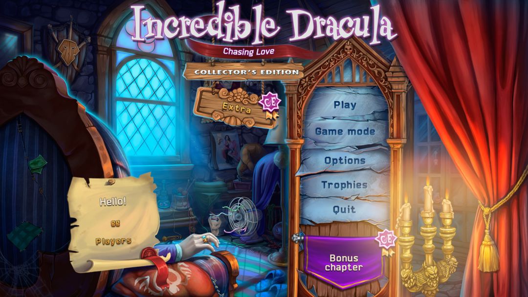 Incredible Dracula: Chasing Love Collector's Edition游戏截图