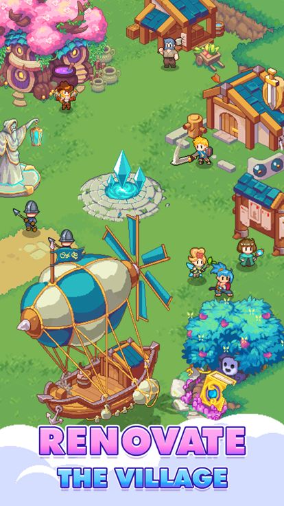 Guardian War: RPG Pixel Games游戏截图