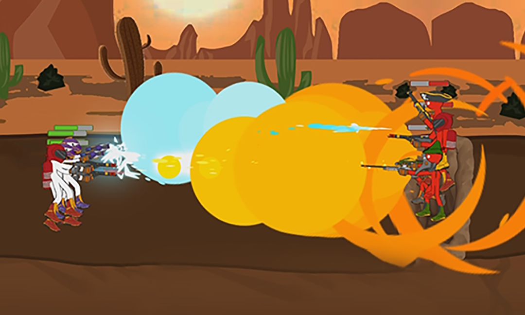 火柴人战争遗产：世界大战游戏截图