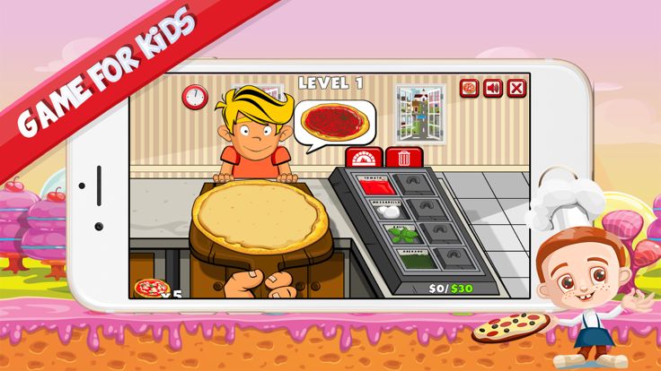 Pizza Cooking Fever - Pizza Maker Game游戏截图