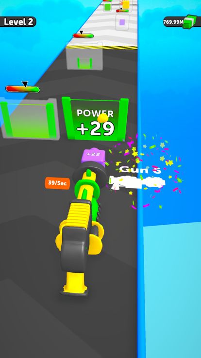 Cube Shot Run游戏截图