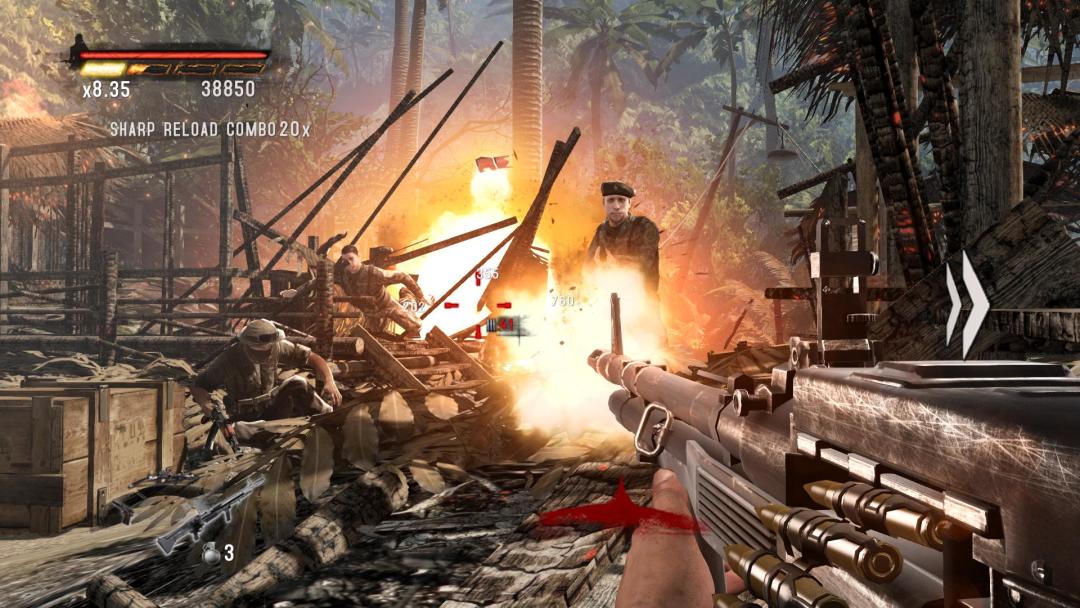 Rambo The Video Game + Baker Team DLC游戏截图