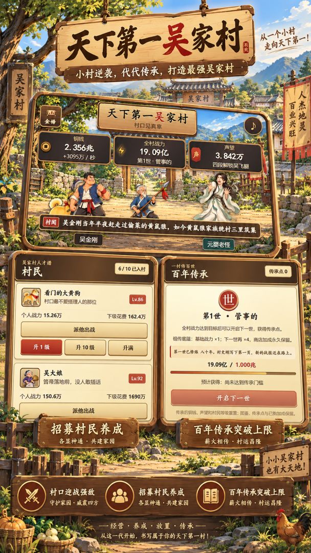 快去请吴家村老祖游戏截图