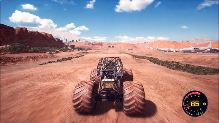 6x6 Off Road Monster Jam Truck游戏截图