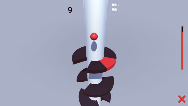 3D螺旋跳线游戏截图