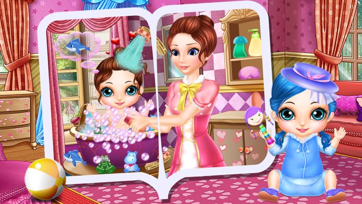 Newborn Baby Bath Care游戏截图