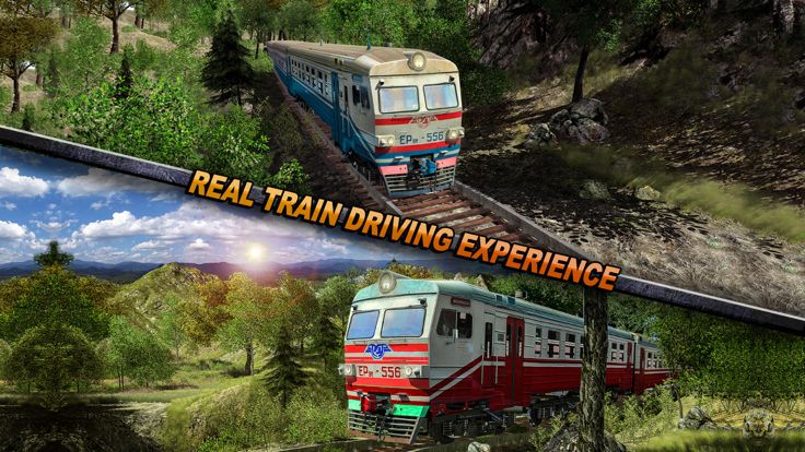 Train Hill Driving Sim - Passenger Transport游戏截图