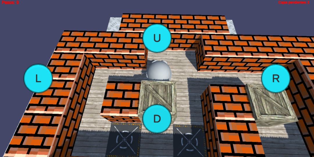 3D推箱子游戏截图